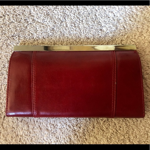 Red Leather Wallet - Picture 2 of 3